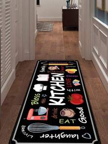 1 tấm thảm đứng mềm mại thoải mái in họa tiết cao cấp cho nhà bếp, thảm thấm hút chống trượt bền chống bẩn, thích hợp cho cửa phòng tắm, nhà bếp, phòng ăn, thảm phòng khách, phòng ngủ, thảm trang trí nhà cửa - Nhiều màu - Xem 11