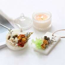 200g/500g Pure Soy Wax Candle Making Wax, Candle Making DIY Handmade Aromatherapy Candle Supplies - White - View 9