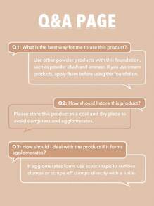 SHEGLAM Fondotinta in Polvere ad Alta Copertura Focalizzato sulla Pelle - Porcellana