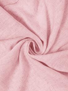 Ellevyn 女士新款时尚优雅两件套，舒适亚麻质感短袖衬衫和吊带背心连衣裙，夏季休闲装