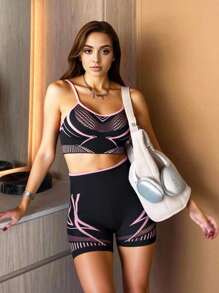 Innovista Seamless Workout Gym Sets Sports High Support Quick Dry Daily Athleisure Yoga Pilates HIIT Training Biker Tights Activewear Fall Structured Clothes Bra Booty Scrunch Shorts Comfort Movement Squat Proof Functional Mesh Breathable Tummy Control Compression Cardio Boxing Cycling Running Outdoor Exercise Healthy TT Viral IG Reel Ready FYP INSTA OOTD