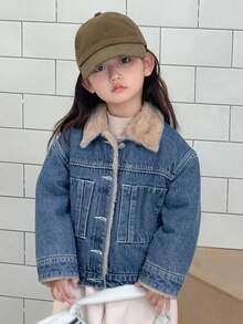 Dazy Kids Girls Padded Coat, Young Girl Fall Clothes