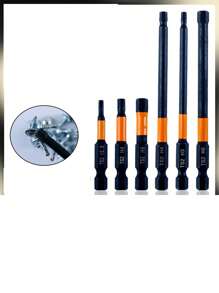 Screwdriver With Anti Slip And Impact Resistant Screwdriver Bits,Tool Accessories - Black - View 7