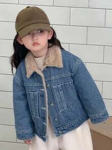 Dazy Kids Girls Padded Coat, Young Girl Fall Clothes