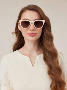 MOTF PREMIUM LUNETTES DE MODE PC GRAPHIQUE - Beige - Voir 9