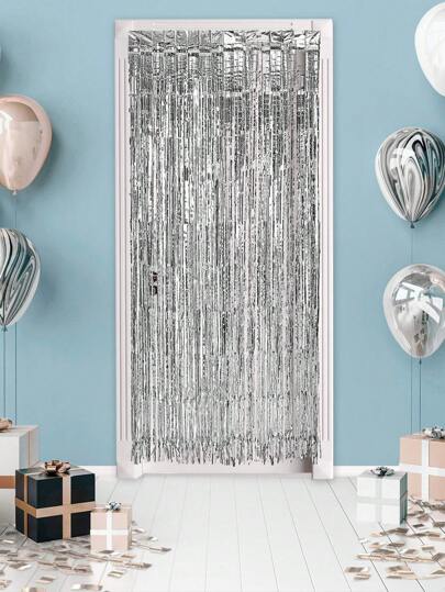 Cortina de lluvia extra gruesa - Decoración brillante para fiesta de cumpleaños, boda, photocall, fondo de escenario, decoraciones brillantes para puertas