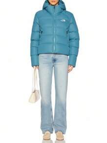 Women's Hyalite Down Jacket - NF0A3Y4R1OM1 - Algae Blue - View 3