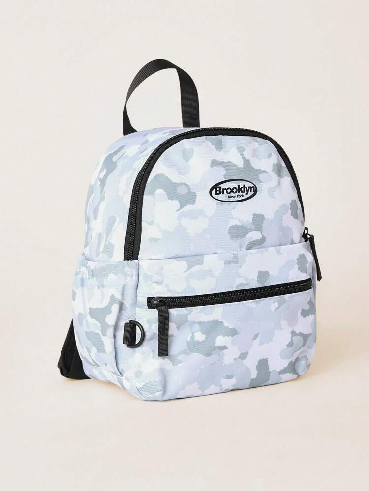 Camo Pattern Lightweight Mini Kids Backpack