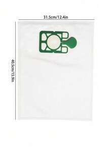 2/5/10pcs For British Purifier Numatic Henry Vacuum Cleaner Accessories Dust Bag NVM-1CH Filter Bag, Suitable For Models NVM-1CH/604015 NOS250B HVR200M-22 Hetty HET200A Harry HHR200A - White - View 3