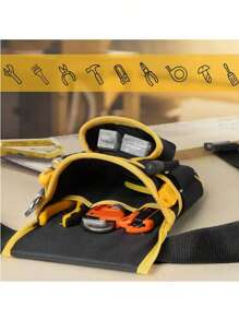 SHEIN Cinturón magnético de herramientas con múltiples bolsillos, bolsa de herramientas de cintura ajustable y de utilidad, bolsa de herramientas de reparación multifunción para almacenamiento