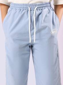 SUMWON 经典宽松T恤运动裤套装，青少年男童街头休闲春秋套装