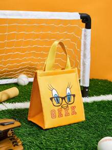 LOONEY TUNES X SHEIN Bolsa de almuerzo aislada de moda, bolsa funcional, bolsa de almuerzo, bolsa refrigeradora
