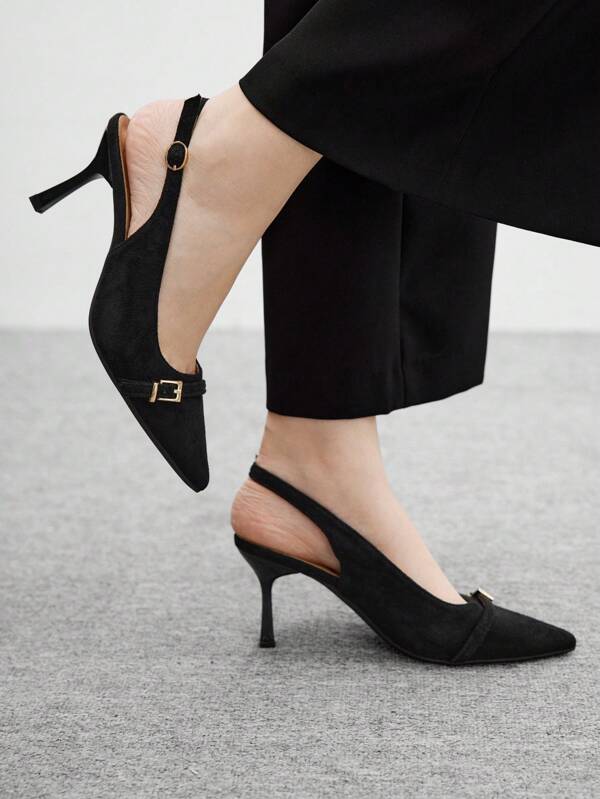 CUCCOO BIZCHIC Women's Pointed Toe High Heel Pumps, Sexy Stiletto Heels For Outdoor, Commute, Red Party, And Banquet