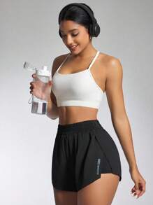 Powerista Lässige Sportshorts, einfach & modisch für den täglichen Komfort Kurze Sweatshorts