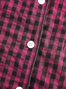 女童海军蓝优质面料卡通刺绣纽扣短袖上衣和裤子两件套睡衣套装