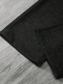 Manfinity Hypemode Men's Lightweight Fleece Sweatpants - Black - View 6