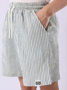 SUMWON Sommer Monaco grafischer Muster Jungen T-Shirt mit Shorts Strand Urlaubskleidung Baumwolle Oberteil leicht Lässig Streetwear Kinder Sommer Festival Spaß