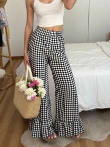INAWLY Women's Minimalist & Fashionable Long Pants, Suitable For Summer