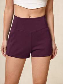 OutZeal 女士健身短裤 瑜伽跑步透气莫代尔弹力高腰运动短裤