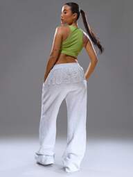 MUSERA Pantalons pour femmes, automne, hiver, décontractés, retour à l'école, travail, mignons, automne