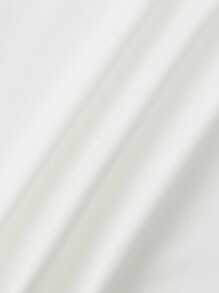 INAWLY 白色低领修身休闲度假性感俱乐部女式背心 - 白色 - 查看 7