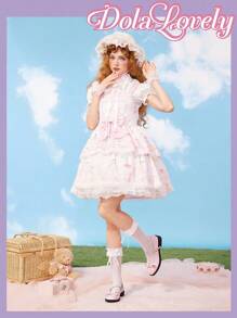 Dola Lovely New Fashionable Women's Chunky Heel Flats, Sexy Flat Party Shoes