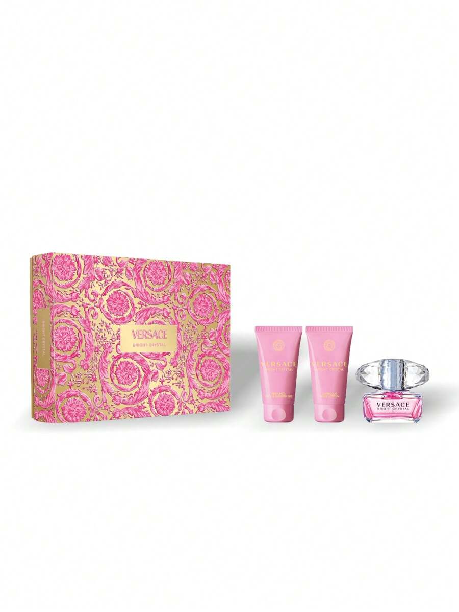 Versace Bright Crystal Eau De Toilette 50 Ml Gift Set - Multicolor - View 1