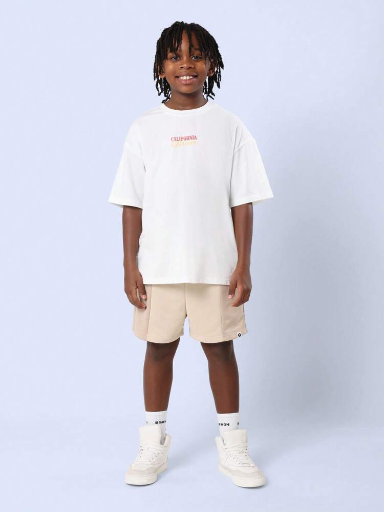 Lässige Shorts aus Twill mit Seitentaschen