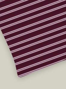 INAWLY Women's Casual Everyday Oblique Shoulder Striped T-Shirt, Summer - Multicolor - View 5