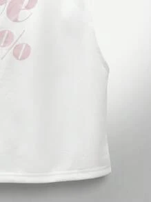 NEON BLANC Áo thun cổ tròn tay ngắn in chữ cỡ lớn cho nam, phù hợp cho mùa hè - trắng - Xem 4