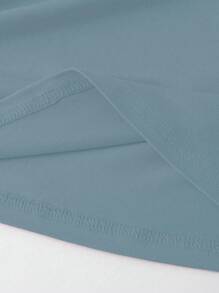 EMERY ROSE 3件套豹纹、心形和标语图案休闲T恤上衣 - 彩色 - 查看 5