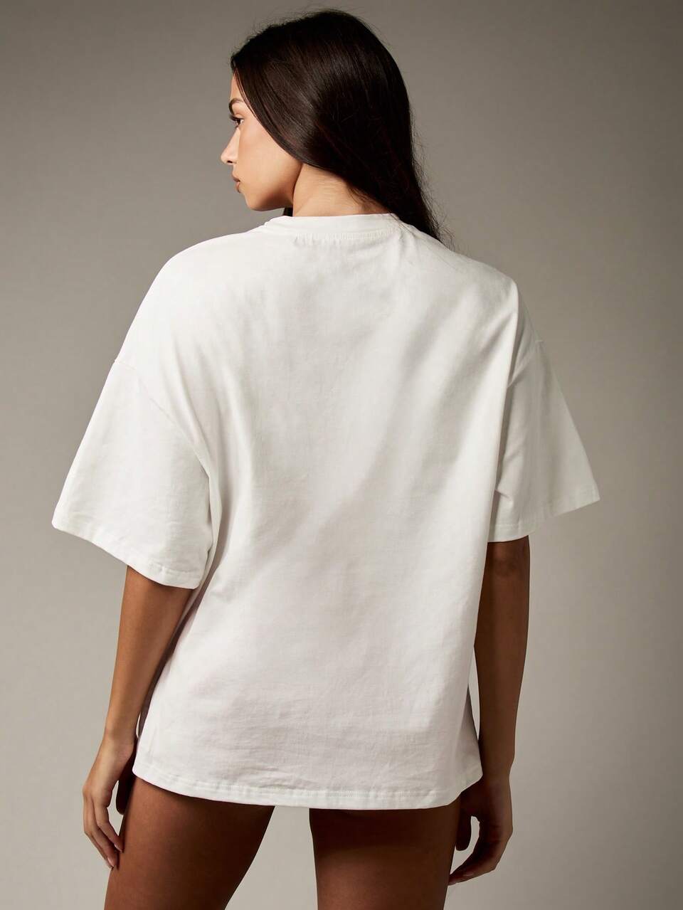 MISSGUIDED Oversize-Streetwear-T-Shirt im Retro-Rennwagen-Stil mit rosa Motorsport-Grafikdruck