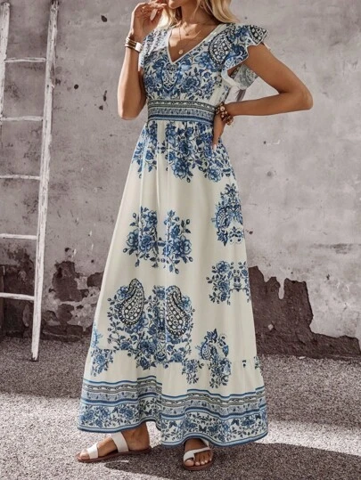 Women's Maxi Dress Summer Dresses For Women Vacation Outfits Woman Country  Concert Outfit Women Summer Clothes