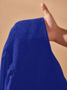 Slaydiva 2025 新款/狂欢/复活节女装/复古风女装/乡村音乐会服装/外出服装/仙女风/节日服装/热带度假女装/女装夏季服装/夏季/狂欢/欧洲夏季/春季服装/女装加大码西装/音乐会/毕业服装/百搭日常休闲基本款性感/极简主义加大码西装/女装加大码休闲露肩无袖连体裤/女装夏季连体裤/-ZZ - 藍色 - 查看 9