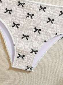 SHEIN Floral Print Bikini Set, Holiday Style Swimsuit - Multicolor - View 6