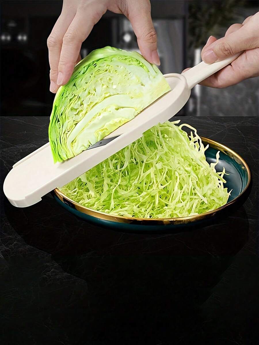 1pc Vegetable Salad Slicer Grater Shredder For Cabbage Lettuce Purple Cabbage Cucumber Bok Choy, Multi-Function Cabbage Slicer
