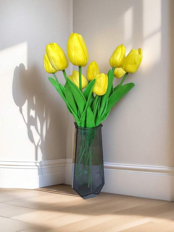 Luxury Gilt-Edged Glass Vase, Nordic Style Transparent Living Room Decoration, Hydroponic Flower Arrangement, Creative And Simple Flower Vase Gifts Birthday Graduation