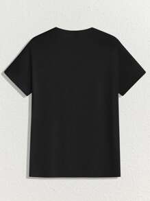 Manfinity NXTstreet 3pcs Pack Men's Knitted Casual Round Neck Short Sleeve T-Shirt - Grey - View 8