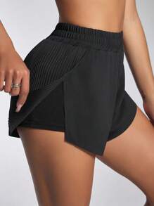 Powerista Lässige Sportshorts, einfach & modisch für den täglichen Komfort Kurze Sweatshorts