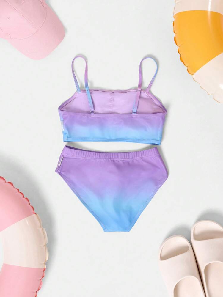 Two Piece Swim Set Is A Tween Girls Bikini Set
