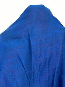 Swim Lushoire Bata de playa de manga larga y unicolor para mujer talla grande