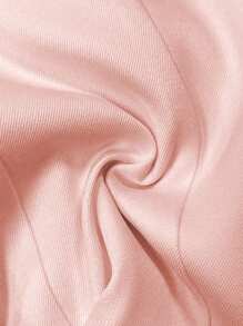 Franclia Áo khoác Blazer mỏng thời trang thanh lịch cổ chữ V cho nữ - Hồng - Xem 5