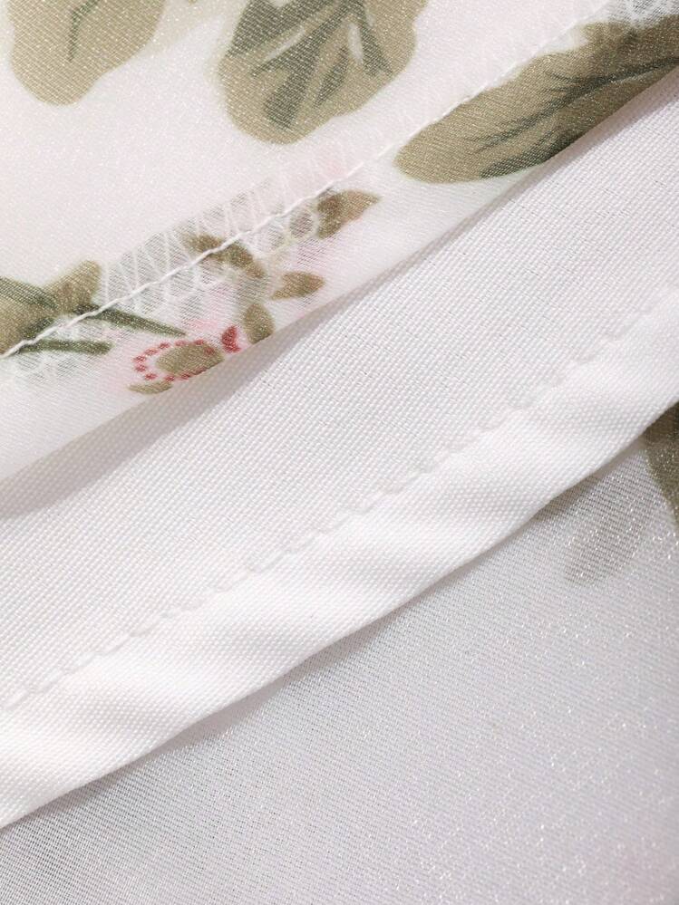 DAZY Women's Elegant Floral Off Shoulder Ruffle Sleeve Mid-Length Dress, Summer,Formal Women Dresses - Pink - View 9