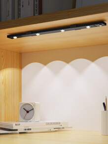 Teckwe إضاءة تحت الخزائن بأحجام 20 سم / 30 سم / 40 سم / 50 سم، أضواء ليلية بتشغيل ببطارية قابلة للشحن، أضواء الاستشعار عن الحركة في الأماكن الداخلية، 3 أوضاع لإضاءة الخزائن، إضاءة لاسلكية تحت السطح للمطبخ والسلالم والممرات وديكور الغرف باللون الأسود - الأسود - مشاهدة 2