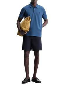 Timberland MILLERS RIVER PIQUE SHORT SLEEVE POLO DARK DENIM - Denim - View 3