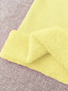 Franclia 高领保暖内衬修身厚毛衣，新款秋冬款针织套头衫 - Butter Yellow - 查看 4