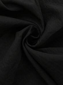 Lacomfia Plus Size Solid Color Twist Casual Versatile Wide Leg Pants Fall Cloth For Women - Black - View 4