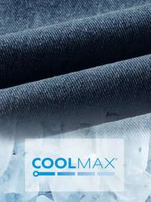 Jeanoix Plain Pocket Casual Versatile Wide Leg Jeans - Blue - View 7