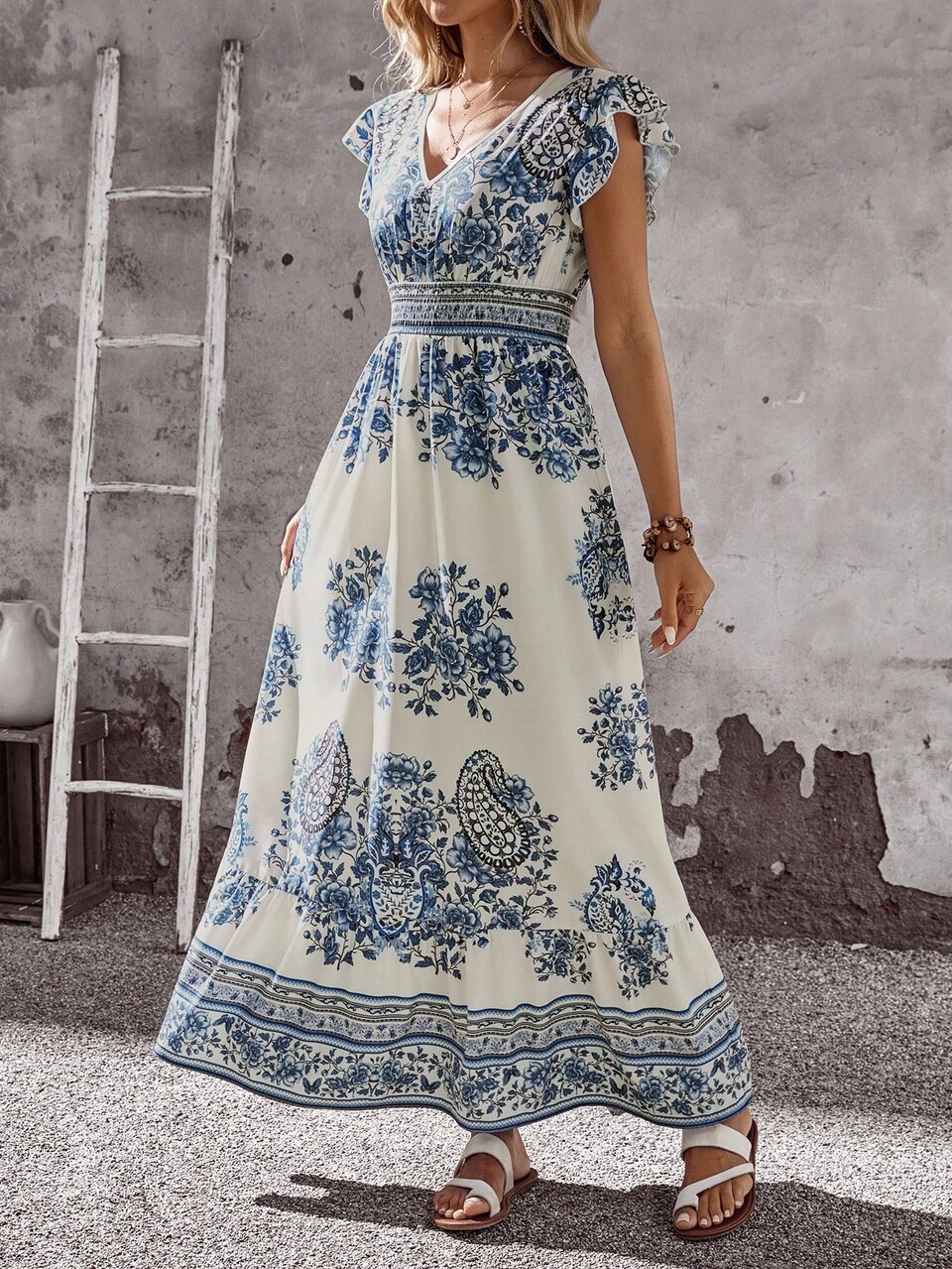 Women's Maxi Dress Summer Dresses For Women Vacation Outfits Woman Country Concert Outfit Women Summer Clothes Casual Dresses For Woman Flowy Dress Going Out Outfits Blue And White Floral Maxi Dress Boho Maxi Dress Casual Maxi Dress Summer Maxi Dress Vacation Maxi Dress Dresses For Women Elegant Elegant Dresses For Women Homecoming Dress Casual Dresses For Woman Fall Dresses For Women Vacation Dress Work Dresses For Women Casual Dress Dresses For Women Casual Dresses For Women Party Flowy Dress