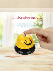 1pc Student Gift Creative Bar Restaurant Bell Ringer Tabletop Bell Hand Shake Calling Bell Pet Bell